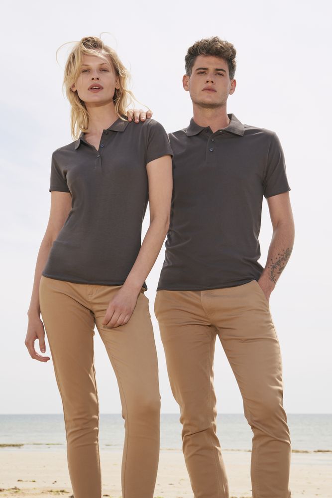 Рубашка поло мужская Prescott Men 170, красная фото 5