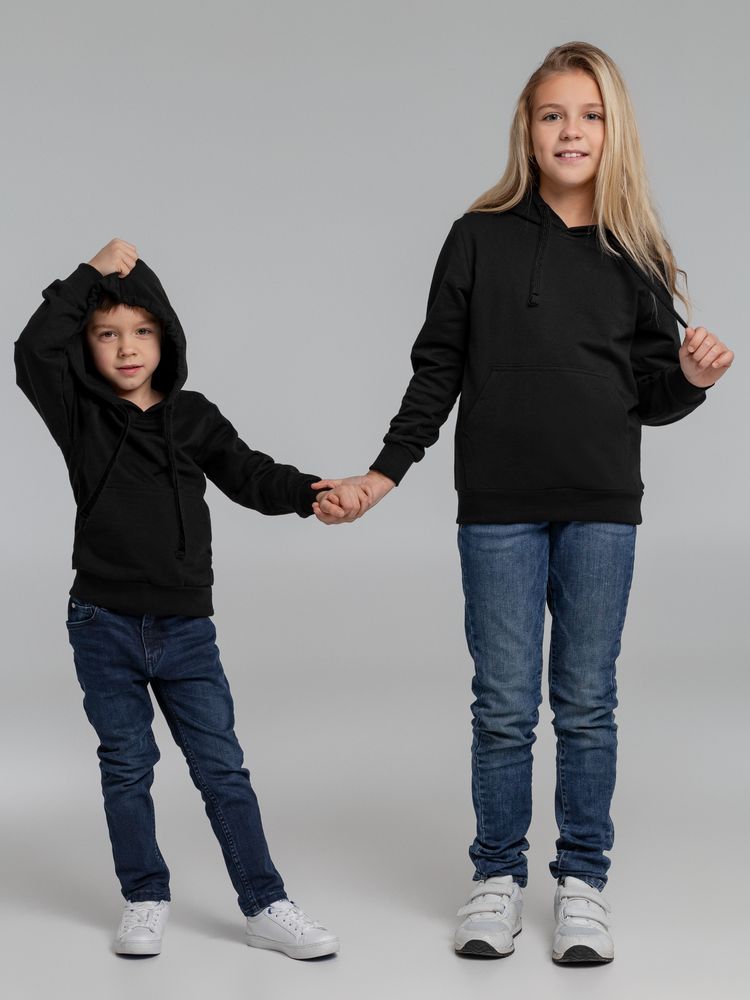 Худи детское Kirenga Kids 2.0, черное фото 10