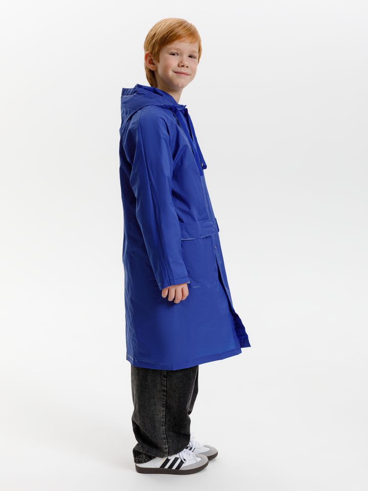 Дождевик детский RainDrop Kids, ярко-синий фото 10