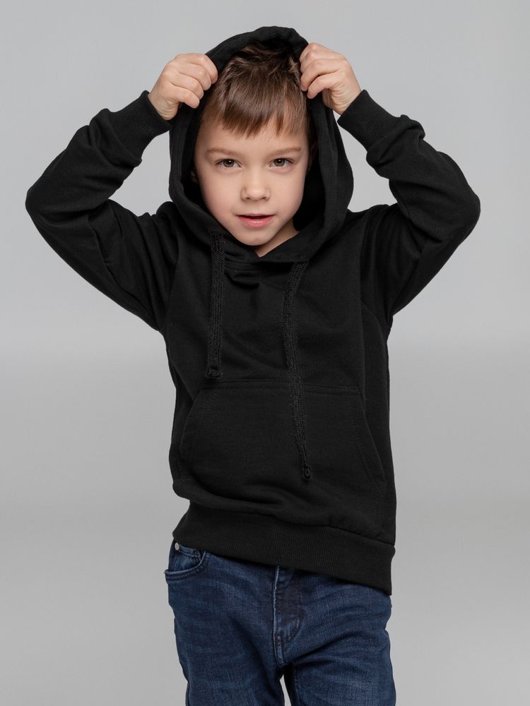 Худи детское Kirenga Kids 2.0, черное фото 5