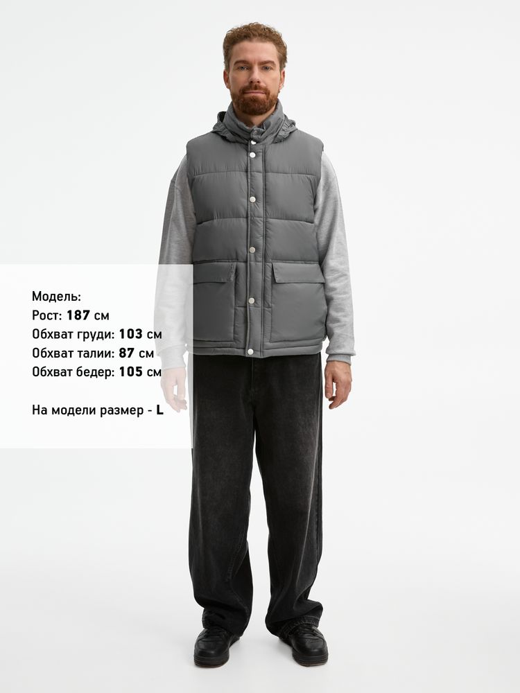 Жилет Ben Mac, серый фото 14
