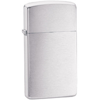 Зажигалка Zippo Slim Brushed, матовая