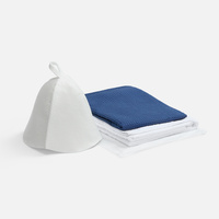 синий