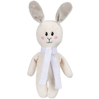Мягкая игрушка Beastie Toys, заяц с шарфом